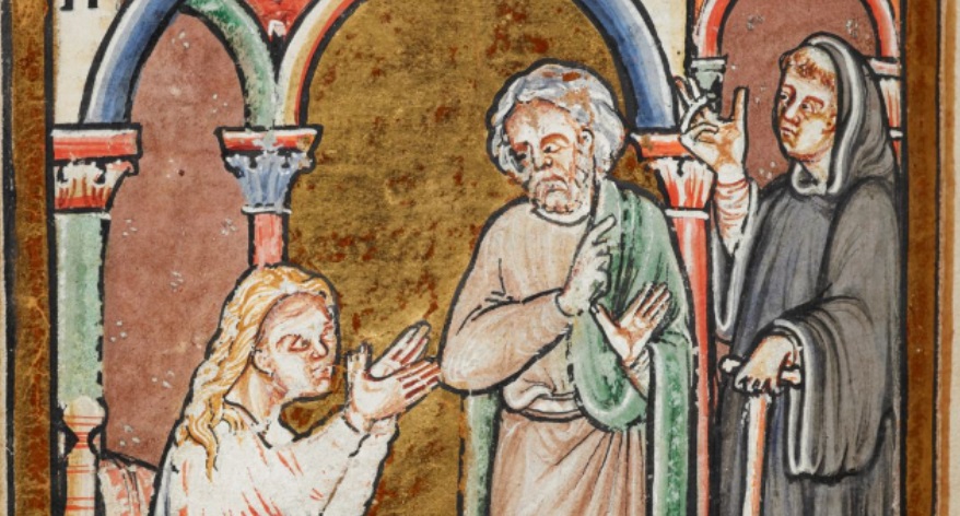 Joke 273: The obscene comparison of the teeth that threatened to fall out | Facetia CCLXXIII: De dentibus casum minantibus similitudo obscena
