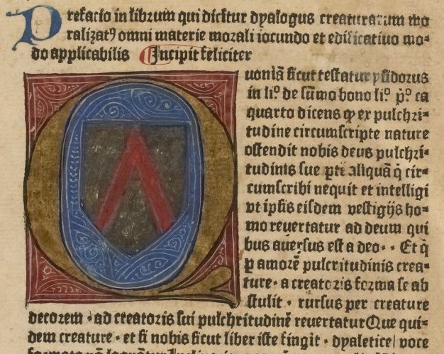 The Moral Dialogue of Creatures [Preface] | Dyalogus creaturarum moralizatus [Præfatio]
