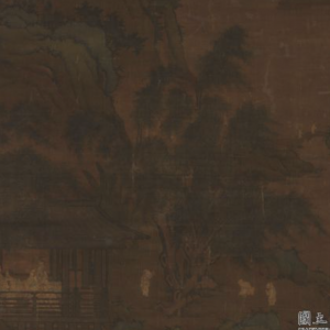 To the tune “Immortal by the River”—“The courtyard is deep, how far does it extend”
