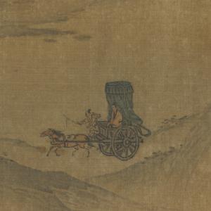 To the tune “Ruan Returns”—“The dew on the metal palm at the edge of the sky has turned into frost”
