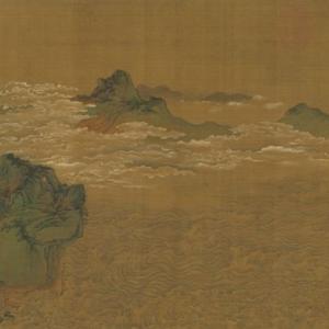 To the tune “Making the Spring Stay”—“The scene on the painted screen resembles the place”
